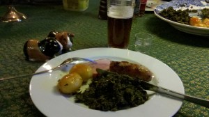 The salt 'n pepper guinea pigs are looking hopeful...