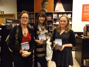 Katrina Strachan, Nicola Wetherall & Lia O'Sullivan (the real Lia!)