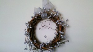 Wattle and silver wreath