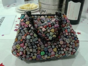 My handbag for the gala dinner was much admired (hands off, everybody!)