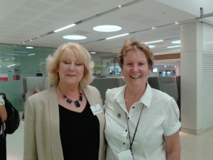 Charlotte Betts and Alison Morton