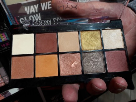 Things that inspire me - NYX colour palette